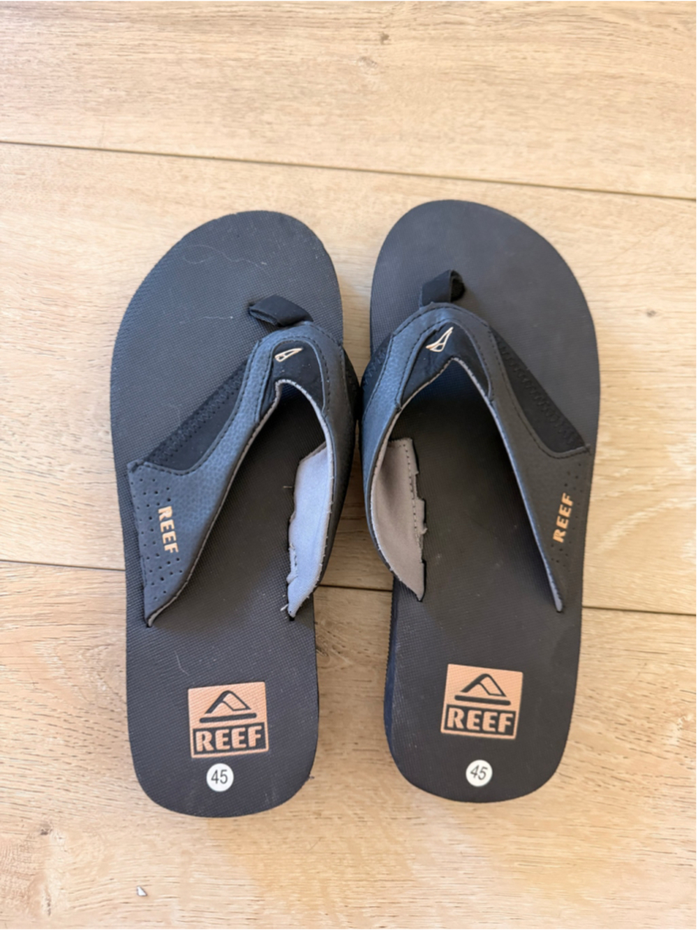 Men's Reef Flip-Flops Sandals Size 12 Black NO BOX